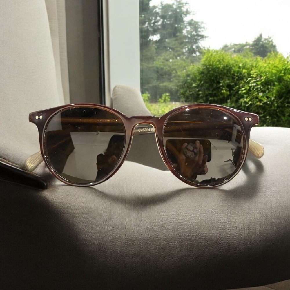 Oliver Peoples Brown Sunglasses Timeless Design Premium Quality